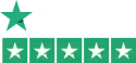 Earthworks Christchurch Trustpilot black 5-star rating showcasing exceptional customer satisfaction and reliable earthmoving services in Christchurch